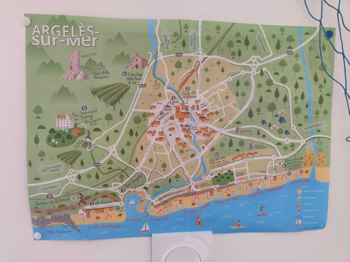 Bienvenue A La Plage ! Argelès-sur-Mer Exterior foto